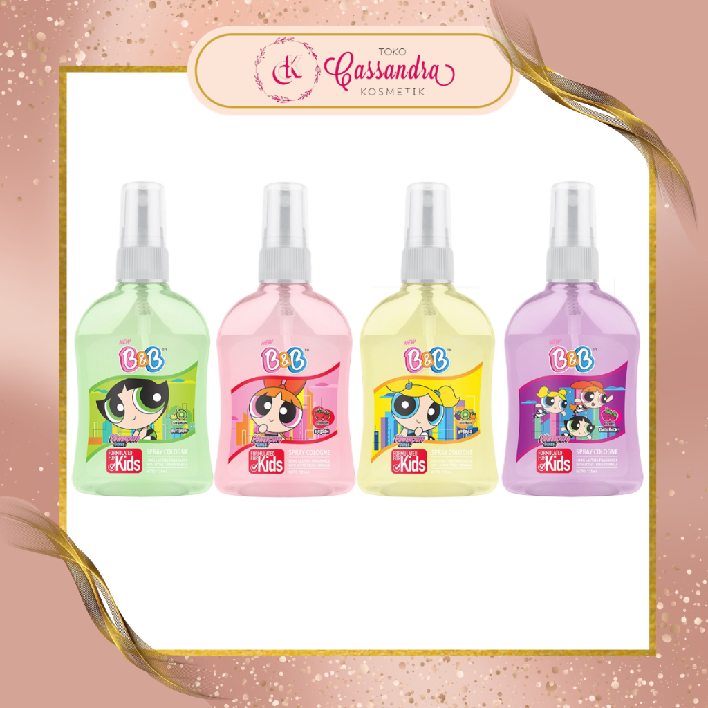 Jual B&B SPRAY COLOGNE POWERPUFF GIRLS SERIES | Shopee Indonesia