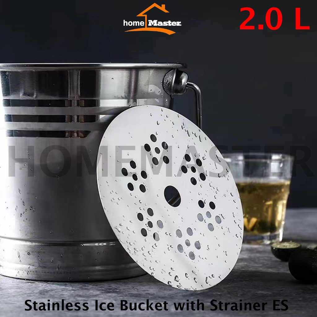 Jual Ember/Bucket Es/Ice/ICE BUCKET Stainless Strainer 2L ES20S ...