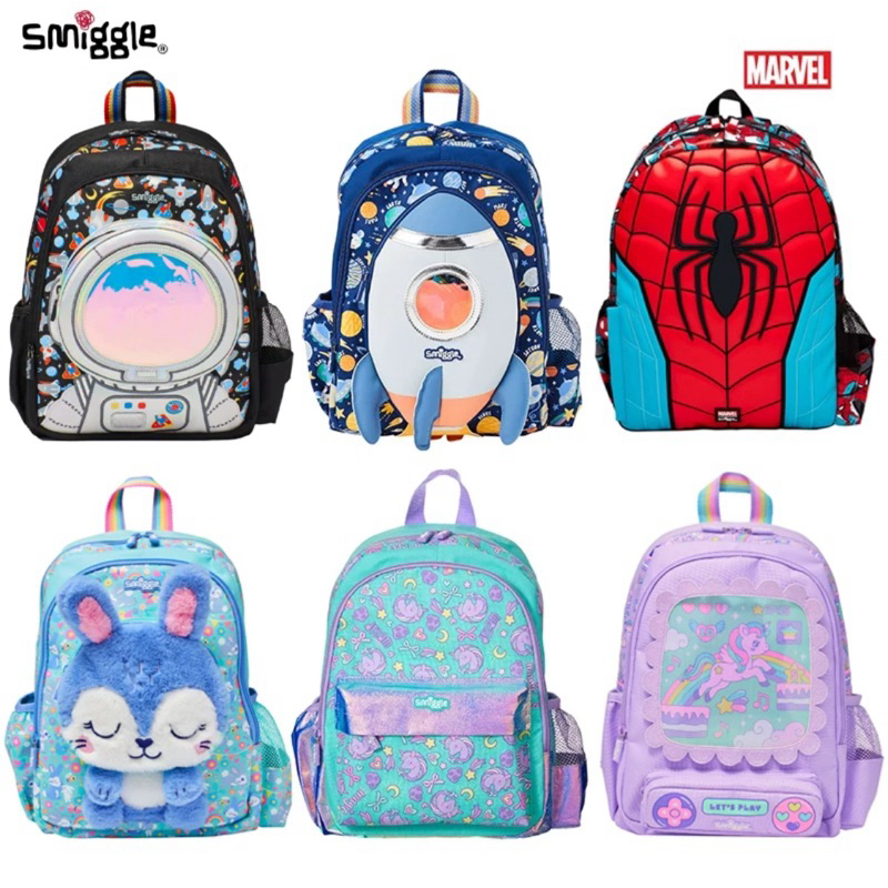 Jual BATAM COD RS Smiggle Junior Character Backpack Shopee