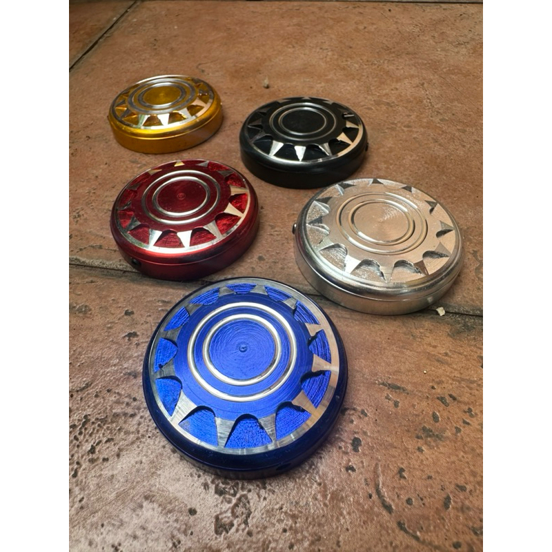 Cover Tangki Motor Aluminium Universal model Matahari Bisa semua motor Matic bebek Vario mio scoopy pcx nmax aerox jupiter supra dll