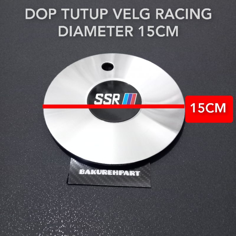 Jual Dop roda tutup velg mobil racing Logo SSR diameter 15cm | Shopee ...