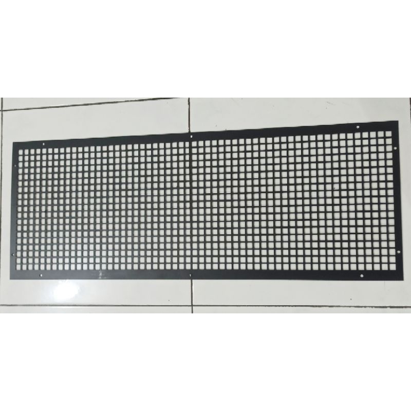 Jual Ram grill beso tutup speaker Array 2x10inch ukuran 28x75cm motif kotak Shopee Indonesia