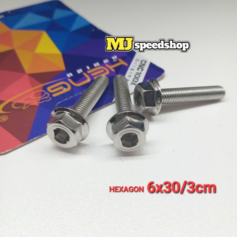 Jual Baut Probolt X Kunci Hexagon Stainless Heng Thailand Cm M X Shopee Indonesia