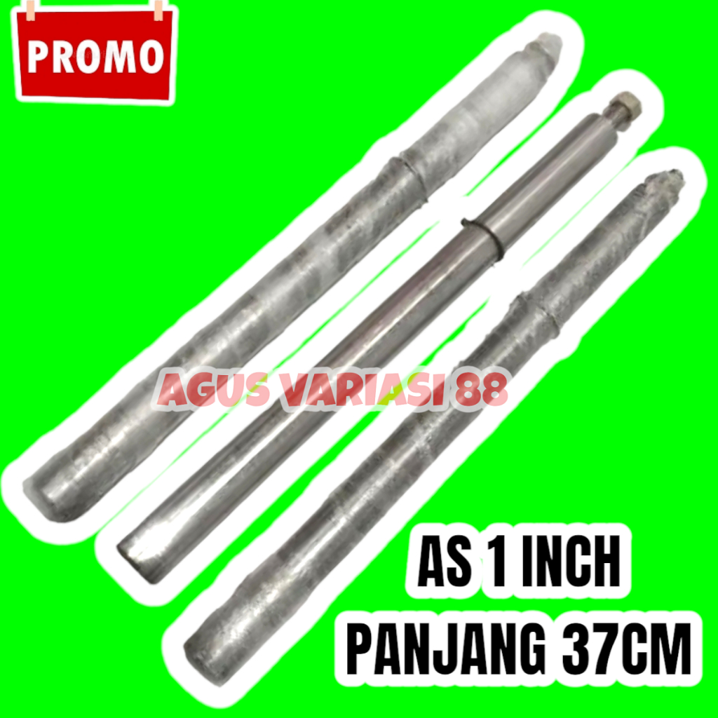 Jual As 1 Inch / As Besar Mesin Arumanis Multifungsi / Panjang As 37cm ...