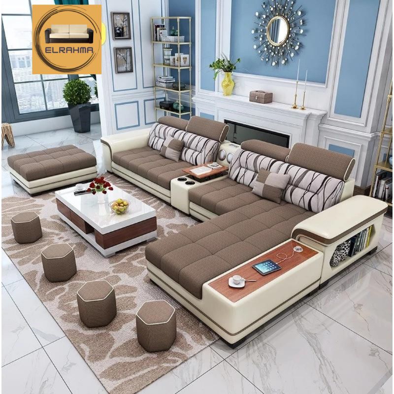 Jual IDEA - Sofa Minimalis Kursi Sofa L Sudut Sofa Meja Counsel Box ...