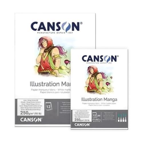 Jual CANSON Illustration Buku Sketsa 12 Lembar Ukuran A4 Sketchbook