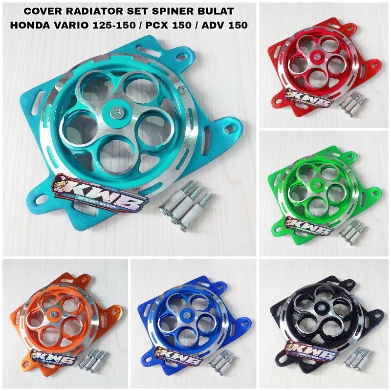 Jual Cover radiator set spinner motif bulat honda vario 125 150 / pcx ...
