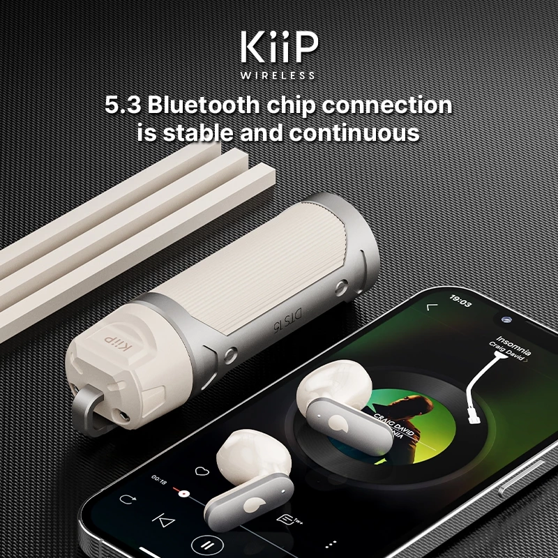 KiiP Wireless DTS15 Bluetooth Earphone Headphone Headset Earbuds TWS