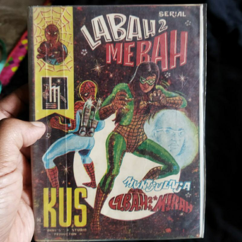 Jual Komik Indonesia Jadul Langka Laba Laba Merah Kus Bram Original