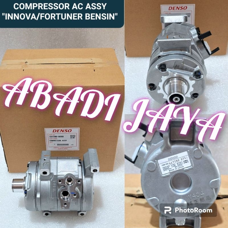 Jual KOMPRESOR COMPRESOR COMPRESSOR AC INNOVA FORTUNER BENSIN DENSO ...