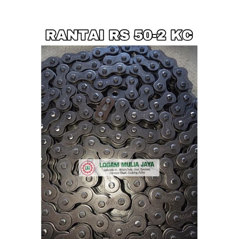 Jual Roller Chain Rs 50 Double Rs 50 X 2r Rs 50 Rs 50 2 Rantai Rs 50 2r