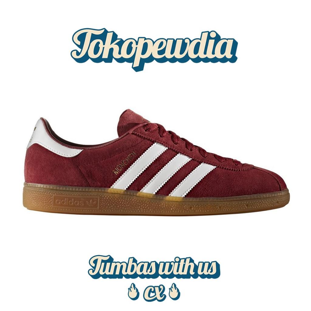 Adidas munchen burgundy hotsell