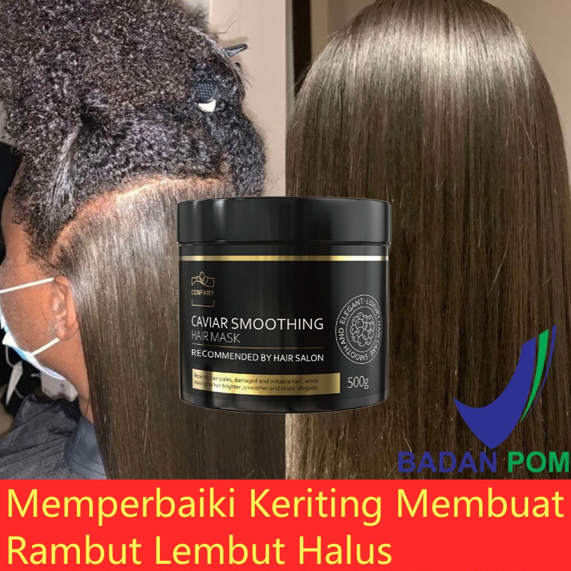 Jual Krim pelurus rambut Masker rambut Keratin hair mask Memperbaiki ...