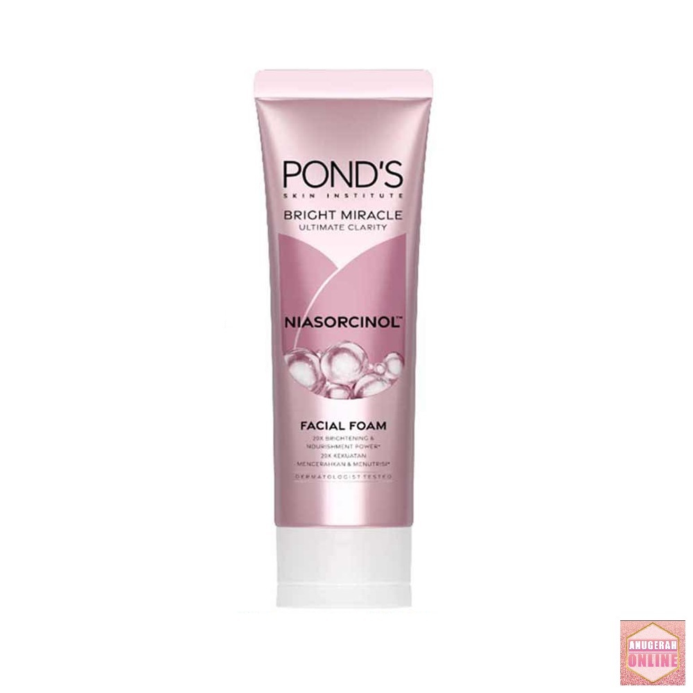 Jual Ponds Bright Beauty Spot Less Glow Serum Facial Foam 50 G | Shopee ...