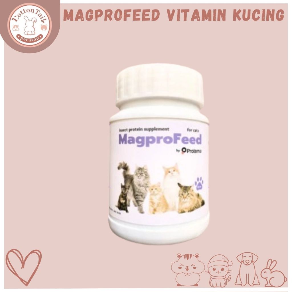 Jual MAGPROFEED Suplemen Protein Untuk Kucing 250gr - Penambah Nafsu ...