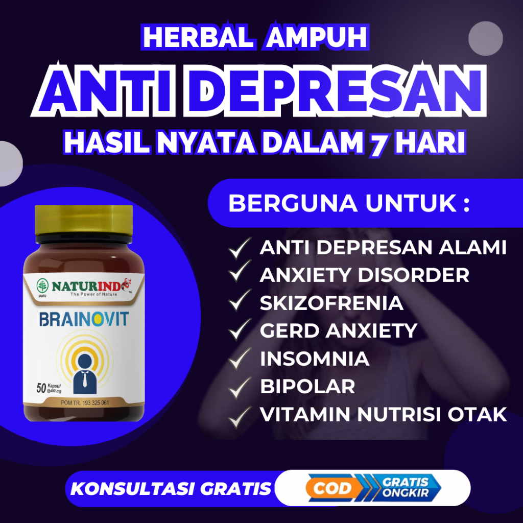 Jual Obat Antidepresan Anti Depresi Anxiety Kecemasan Gerd Anxiety