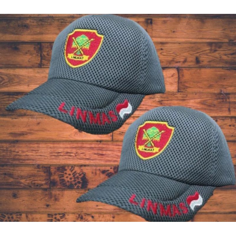 Jual TOPI LINMAS ABU | Shopee Indonesia