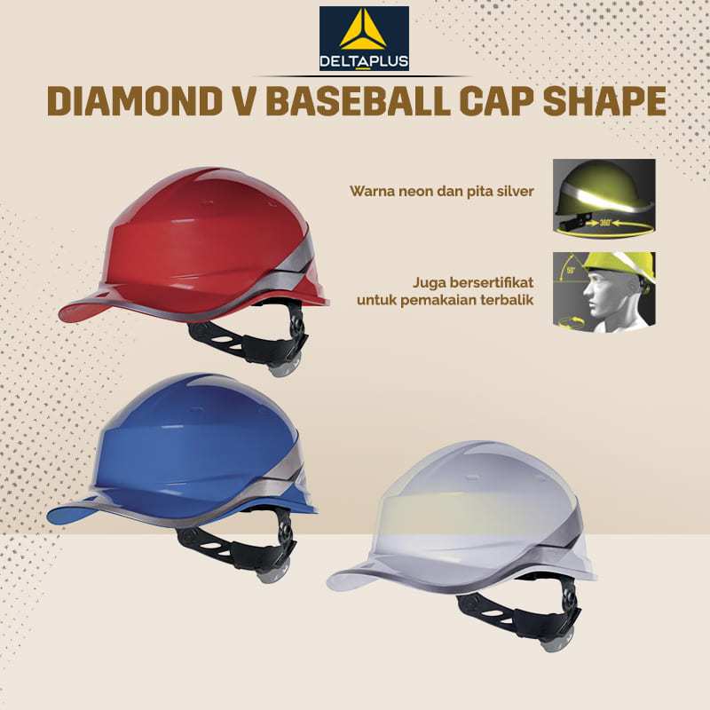 DELTA PLUS Casco Di Protezione Industriale Zircon I EN 397 Colore Giallo - Foto 4