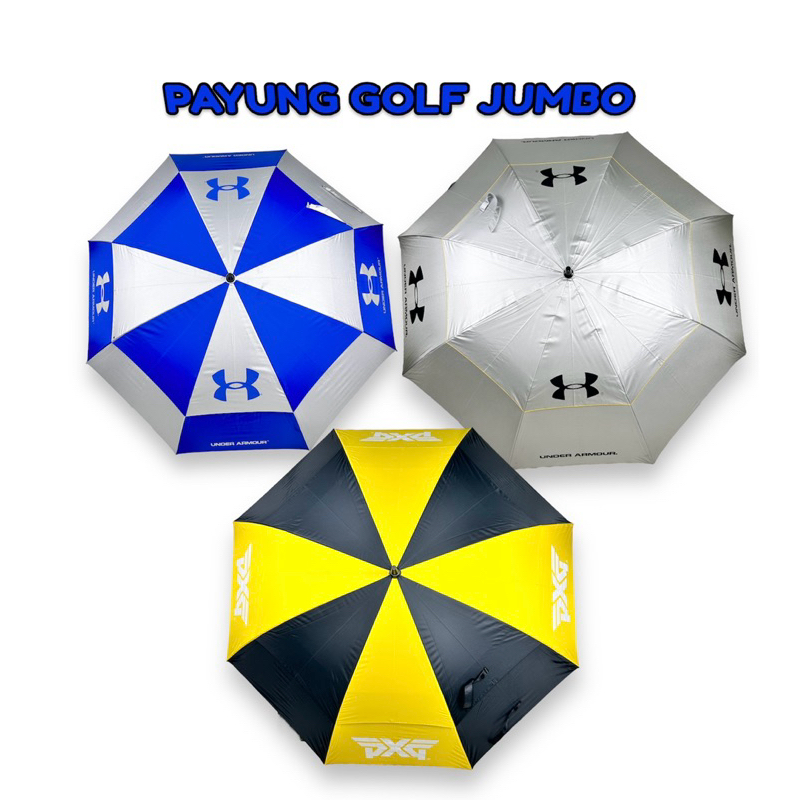 Jual Umbrella Golf Under Armour Doble Canopy Payung Golf Anti UV