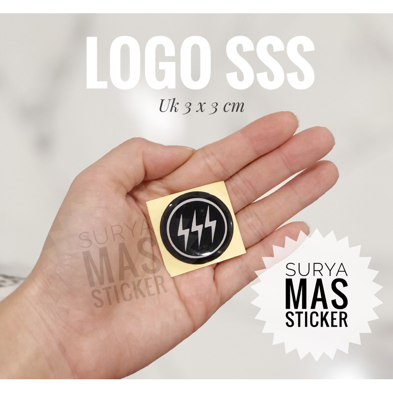 Jual sticker logo sss timbul motor | Shopee Indonesia