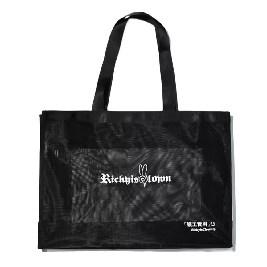 Jual Ricky is Clown Logo Black Totebag | Shopee Indonesia