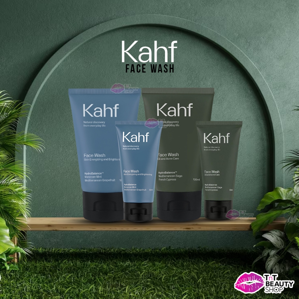 Jual Kahf Oil and Acne Care Face Wash 100 ml Kahf Skin Energizing and