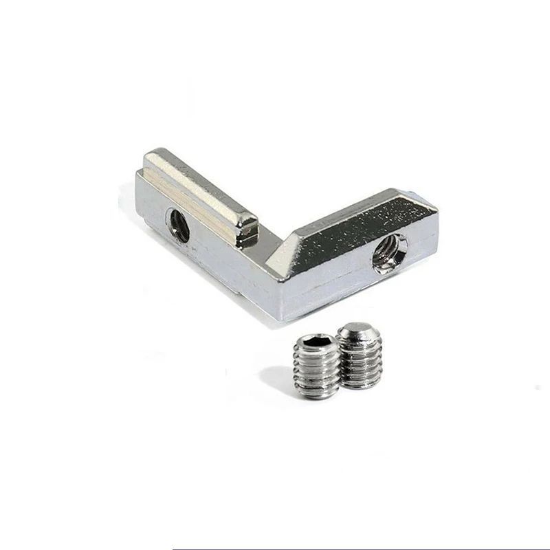 Jual Isi 5 L-Shape 2020 Aluminum Profile L Slot Corner Profile Internal ...