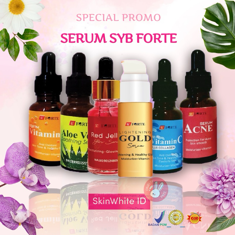Jual SYB Forte Face Serum 20mL Peeling / Red Jelly Glow / Gold / Acne