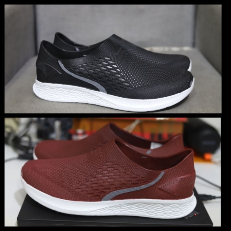 Jual Sepatu karet slip on pro att original sepatu cowok kasual empuk ...