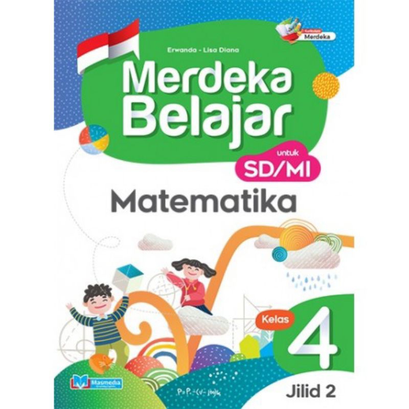 Jual Merdeka Belajar Matematika Kelas 4 jilid 1 Dan jilid 2 | Shopee ...