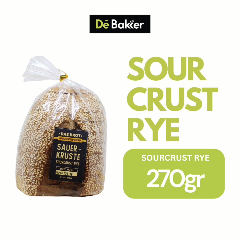 Jual De Bakker Bread Rye Sourcrust Roti Sehat | Shopee Indonesia