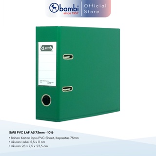 Ordner Bambi PVC Lever Arch File FC 50 mm – 1014 – Bambifiles