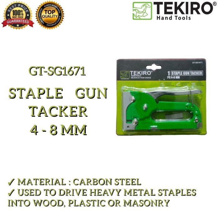 Jual Tekiro Staple Gun Tacker 48mm Staples tembak gun Taker Stapler