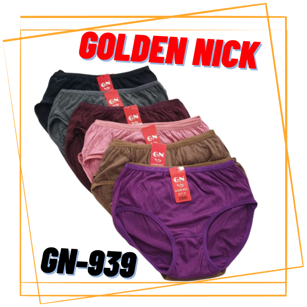 Jual [TERMURAH] 6 Pcs - Celana Dalam Wanita Golden Nick 939 ...