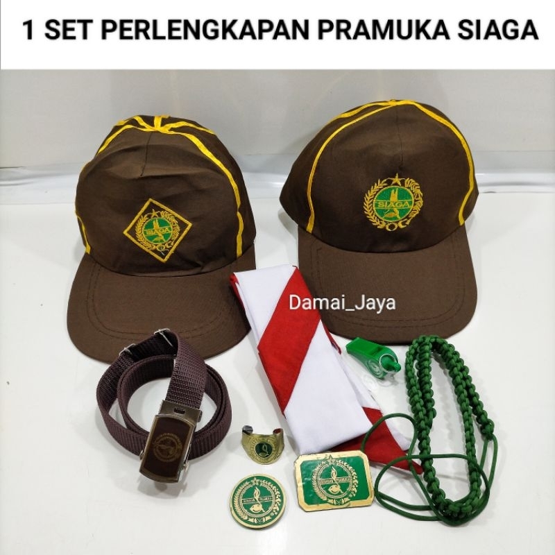 Jual 1 Set Perlengkapan Pramuka SIAGA PUTRA PUTRI | Shopee Indonesia