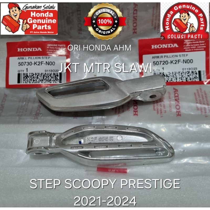 Jual STEP K2F PLATE, BALL, PER, STEP arm R pillion step arm L pillion ...
