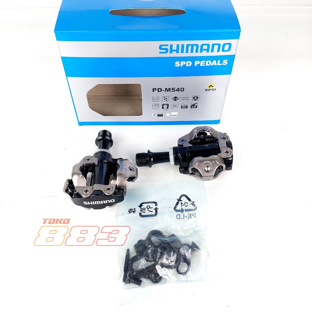Jual Pedal Cleat MTB Shimano SPD PD M540 M540 Shopee Indonesia