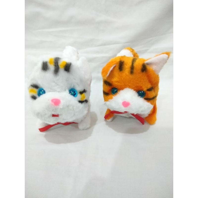 Jual Mainan boneka kucing lucu bisa jalan dan ada suara | Shopee Indonesia