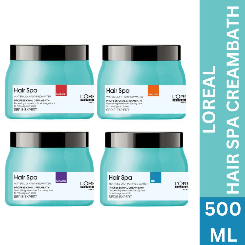 Jual LOREAL PROFESIONAL PARIS HAIRSPA CREAMBATH 490ml (NEW PACKAGING ...