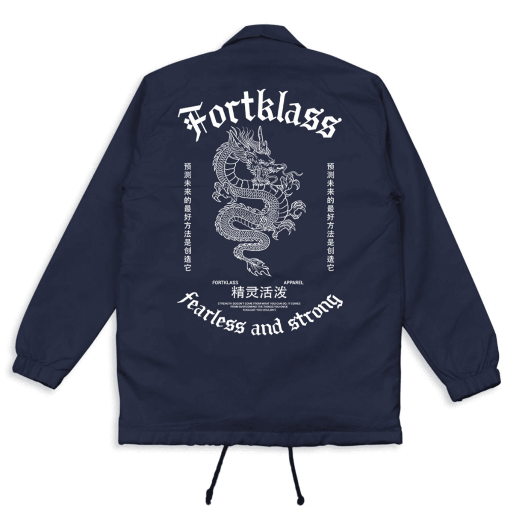 Jual FortKlass FEARLESS Jaket Coach Pria Jaket Parasut Unisex | Shopee ...