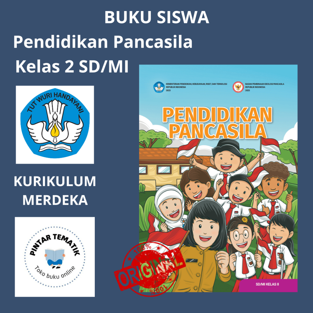 Jual Buku Pendidikan Pancasila Kelas 2 SD Kurikulum Merdeka | Shopee ...