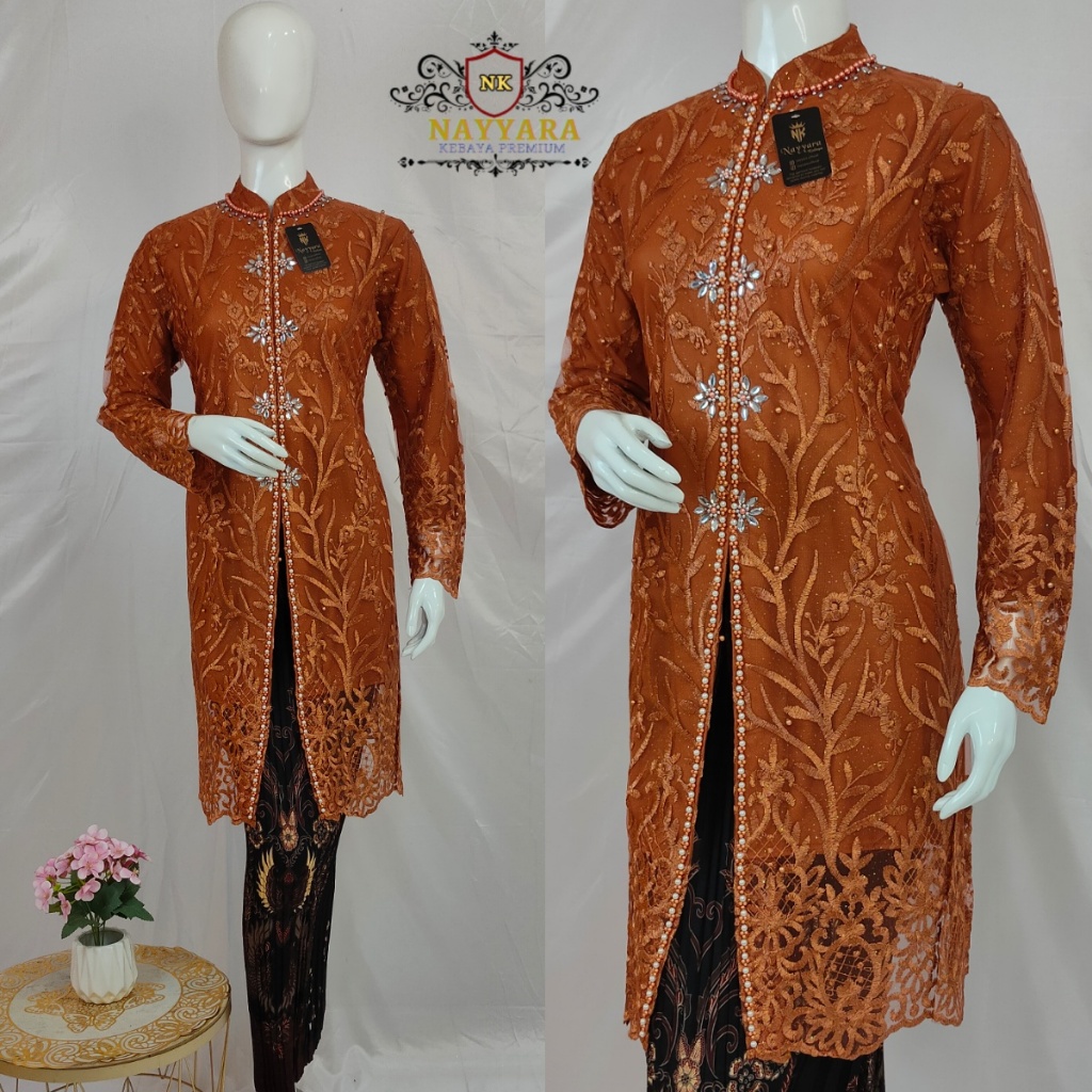 Jual Kebaya Modern \ Kebaya Tunik \ Setelan Kebaya Brokat \ Kebaya ...