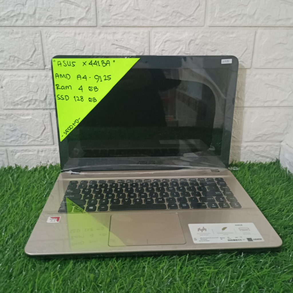 Jual LAPTOP MURAH ASUS X441BA AMD A4-9125 RAM 4GB SSD 128GB 14" (2899 ...