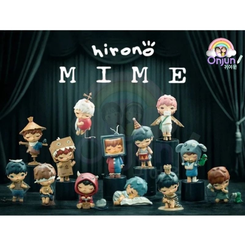 Jual POP MART BlindBox Hirono MiMe/Figuran Hirono Mime | Shopee Indonesia