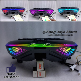 Jual Stoplamp Nmax New Lampu Belakang All New Nmax Rgb Running Xcase Cks Shopee