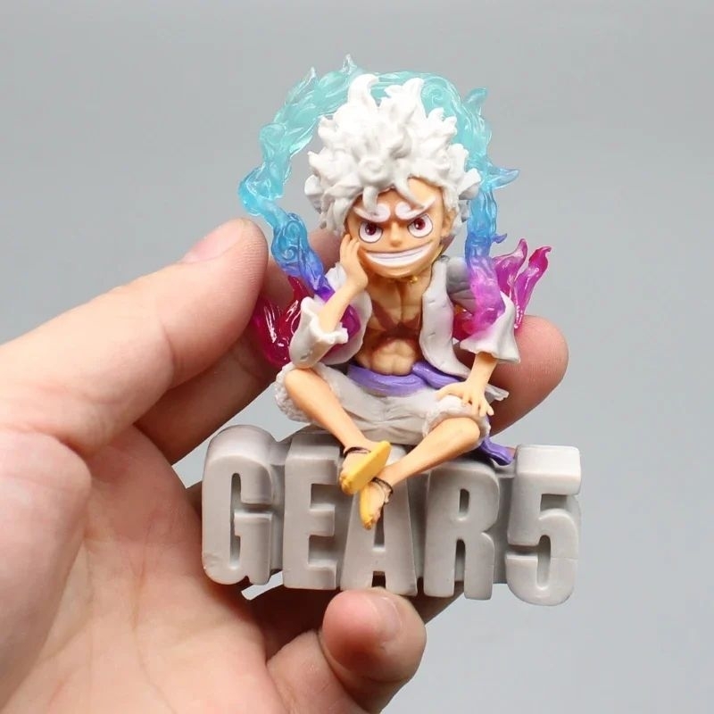 Jual Mainan Action Figure One Piece Luffy Gear 5 Chibi | Shopee Indonesia