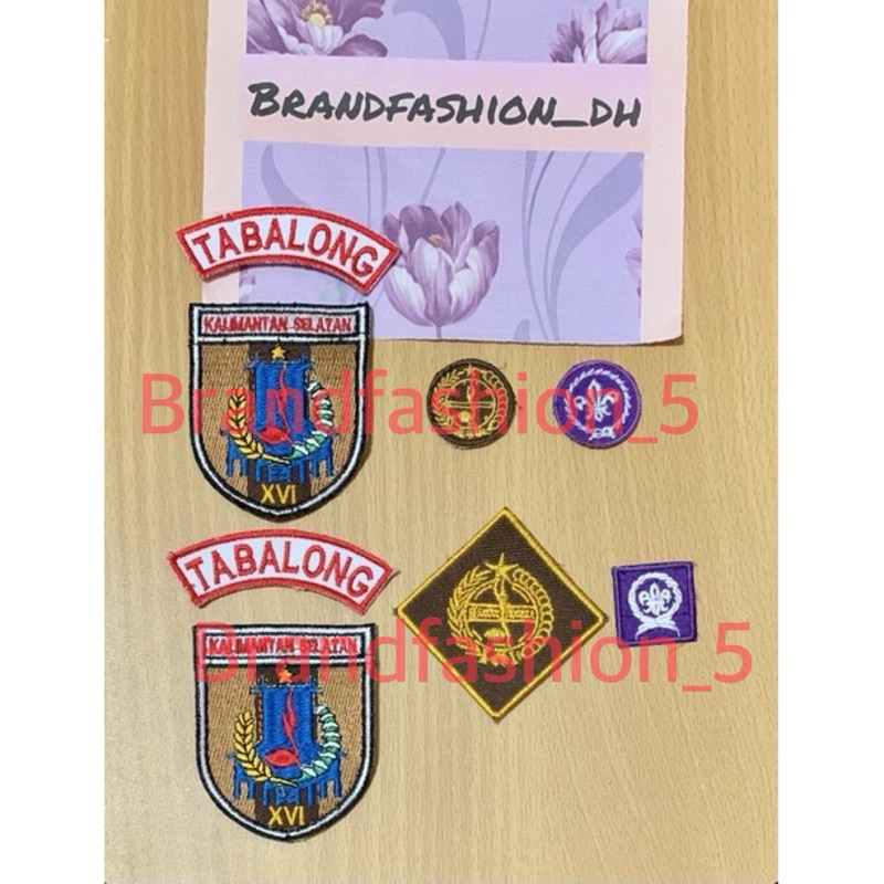 Jual (Ready) Logo Lambang Bordir Pramuka | Kwarda Kalimantan Selatan ...