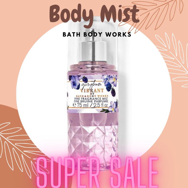 Bath Body Works BBW 🩷 Parfum Body Mist Perfume