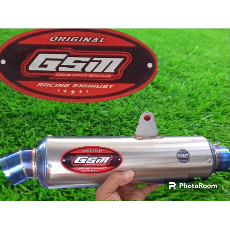 Jual knalpot bulat jenong corblue GSM only sarfull | Shopee Indonesia