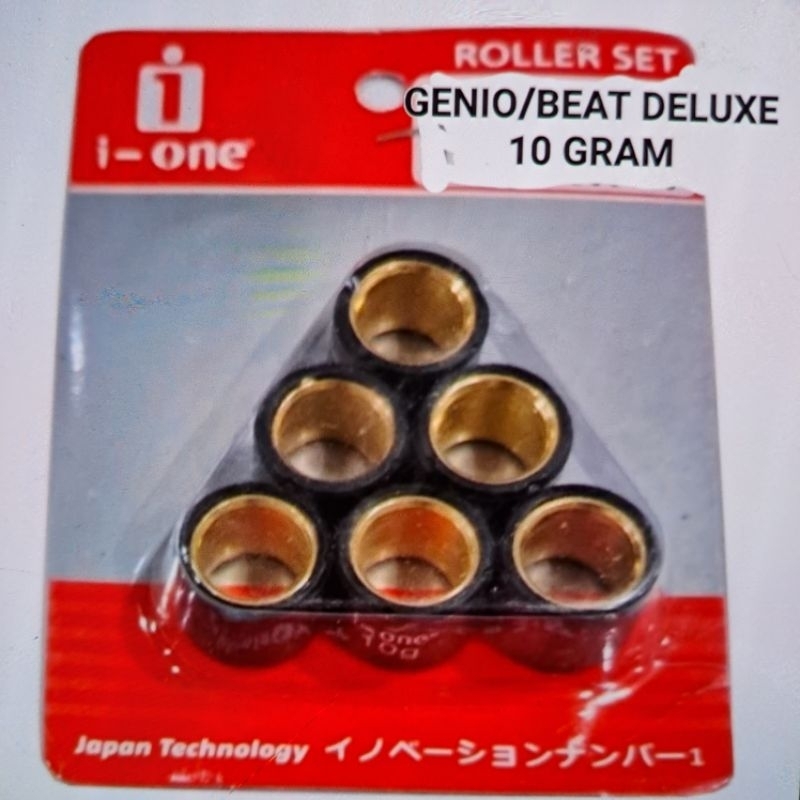 Jual ROLLER RACING 10 GRAM GENIO / BEAT DELUXE SET 6 PCS/BIJI HIGH ...